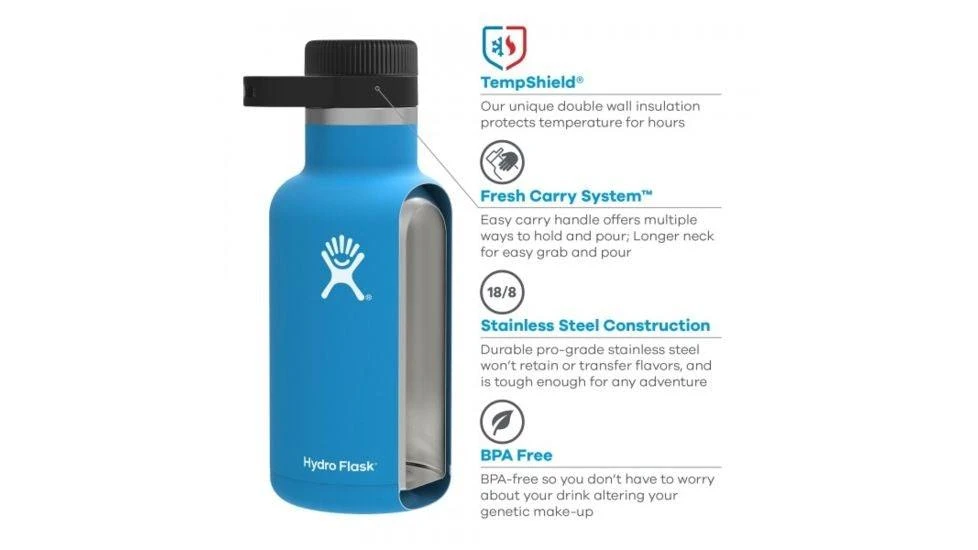 Budget π Hydro Flask Beer Growler - Stainless Steel - 64 Oz, Stone Water Filtration π 5 Hydro Flask Beer Growler - Stainless Steel - 64 Oz, Stone Water Filtration
