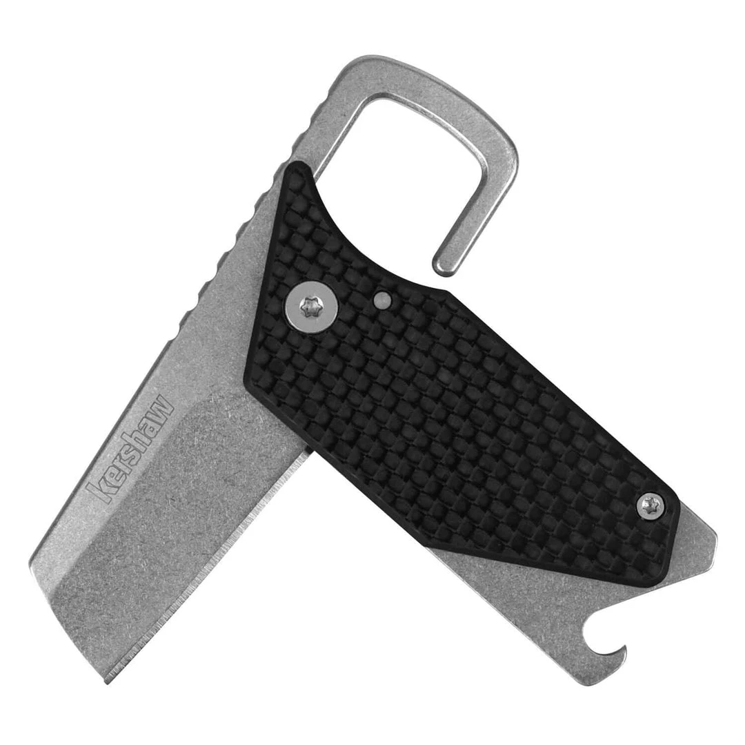 Promo π Kershaw Pub Carbon Fiber Sinkevich Carabiner Folding Knife π 3 Kershaw Pub Carbon Fiber Sinkevich Carabiner Folding Knife