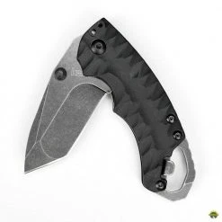 Kershaw Knives Kershaw Shuffle II Folder Knife, Tanto BlackWash Blade