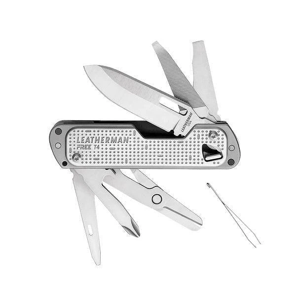 Wholesale β Leatherman Tools Leatherman Free T4 Multi-Purpose 12-in-1 Folding Knife (2.2" Satin) 832684 π 3 Leatherman Tools Leatherman Free T4 Multi-Purpose 12-in-1 Folding Knife (2.2" Satin) 832684