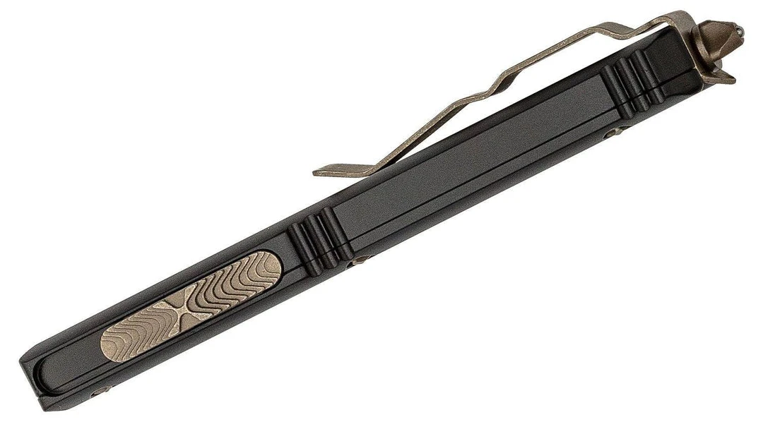 Discount ๐ฅ All Knife Brands Microtech 121-13AP Ultratech Auto OTF Knife 3.46" Bronze Apocalyptic, Black Handles โ๏ธ 6 All Knife Brands Microtech 121-13AP Ultratech Auto OTF Knife 3.46" Bronze Apocalyptic, Black Handles