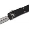 Microtech 122-12 Ultratech Auto Stonewashed Plain/Full Serrated D/E