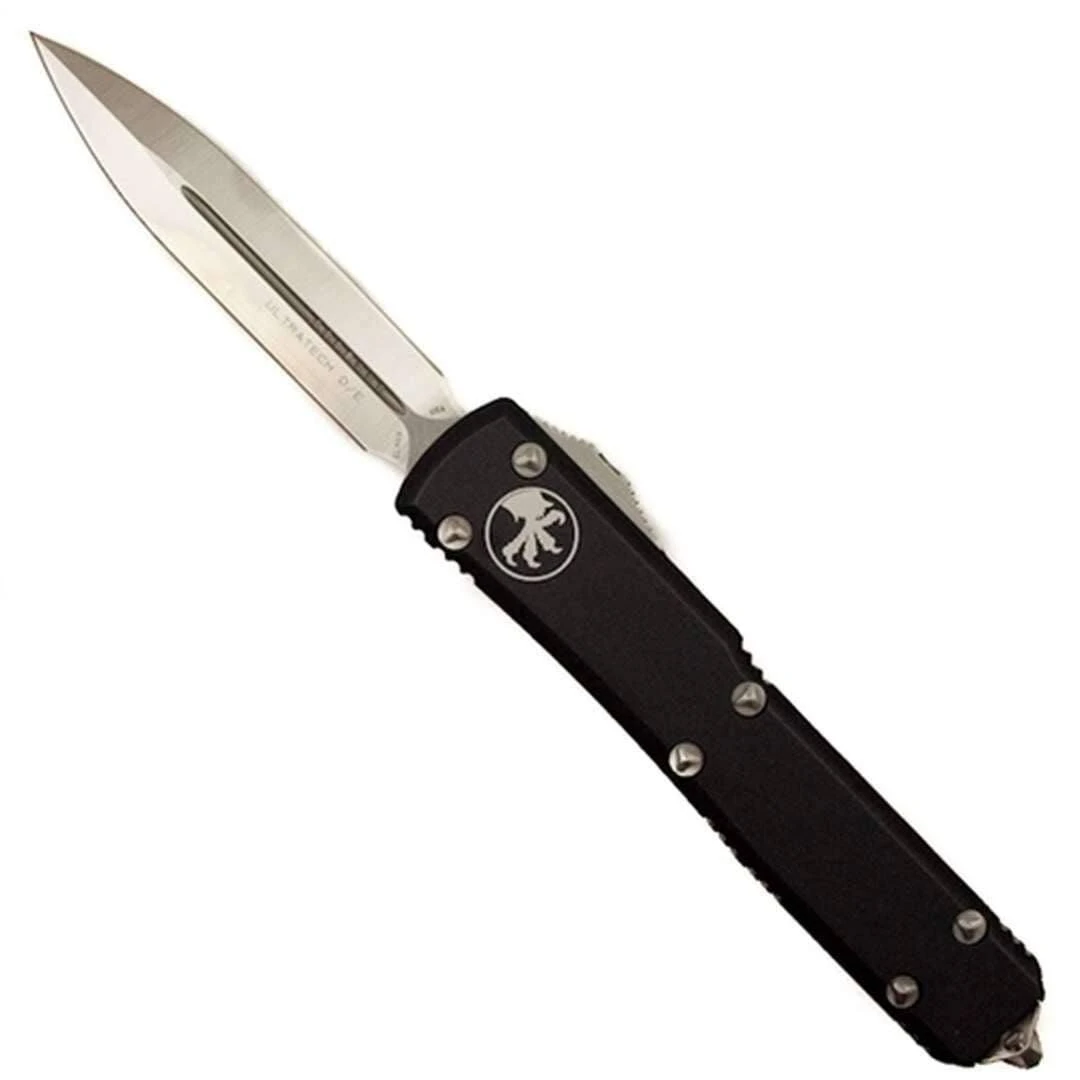 Budget ⭐ All Knife Brands Microtech 122-4 Ultratech Auto OTF Knife 3.46" Satin Double Edge Knife, Aluminum Handles ✔️ 5 All Knife Brands Microtech 122-4 Ultratech Auto OTF Knife 3.46" Satin Double Edge Knife, Aluminum Handles