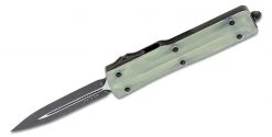 All Knife Brands Microtech 147-1GTJGS UTX-70 Auto OTF 2.41" Jade G10