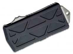 All Knife Brands Microtech 157-12 Exocet OTF Auto Knife 1.98" Stonewashed Serrated D/E