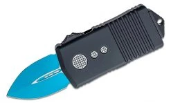 All Knife Brands Microtech 157-1JK Exocet Jedi Knight OTF Auto Knife 1.98" Blue D/E