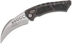 Microtech 166-10 Hawk Auto Folding Knife 3.95" Stonewashed