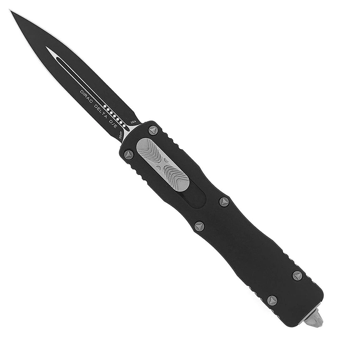 Coupon ❤️ Microtech 227-10 Dirac Delta D/E - Black Handle - Stonewashed All Knife Brands ⭐ 3 Microtech 227-10 Dirac Delta D/E - Black Handle - Stonewashed All Knife Brands