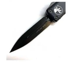 Microtech 232-1DLCT UTX-85 D/E (Black Handle - Black DLC Blade) All Knife Brands