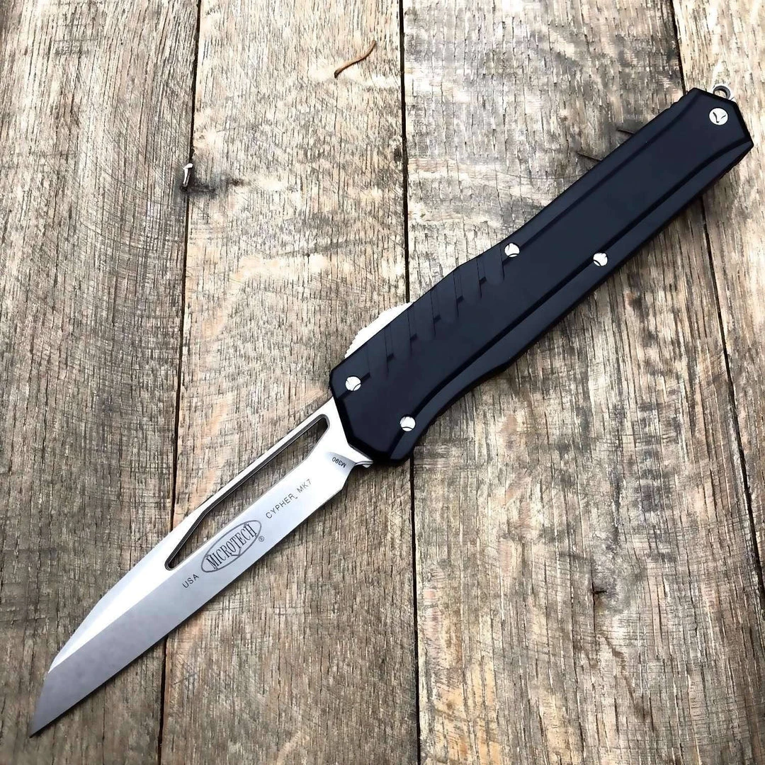 Top 10 👏 All Knife Brands Microtech 241M-10 Cypher MK7 S/E Black Handle - Stonewash 🥰 3 All Knife Brands Microtech 241M-10 Cypher MK7 S/E Black Handle - Stonewash