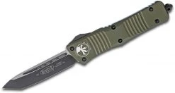 Microtech Combat Troodon Tanto OTF Auto Knife Green (3.8