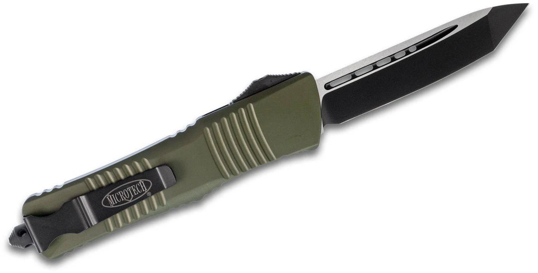 Flash Sale 💯 Microtech Combat Troodon Tanto OTF Auto Knife Green (3.8" Black) 144-1 OD All Knife Brands 🤩 5 Microtech Combat Troodon Tanto OTF Auto Knife Green (3.8" Black) 144-1 OD All Knife Brands