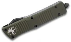 Flash Sale 💯 Microtech Combat Troodon Tanto OTF Auto Knife Green (3.8" Black) 144-1 OD All Knife Brands 🤩 9 Microtech Combat Troodon Tanto OTF Auto Knife Green (3.8