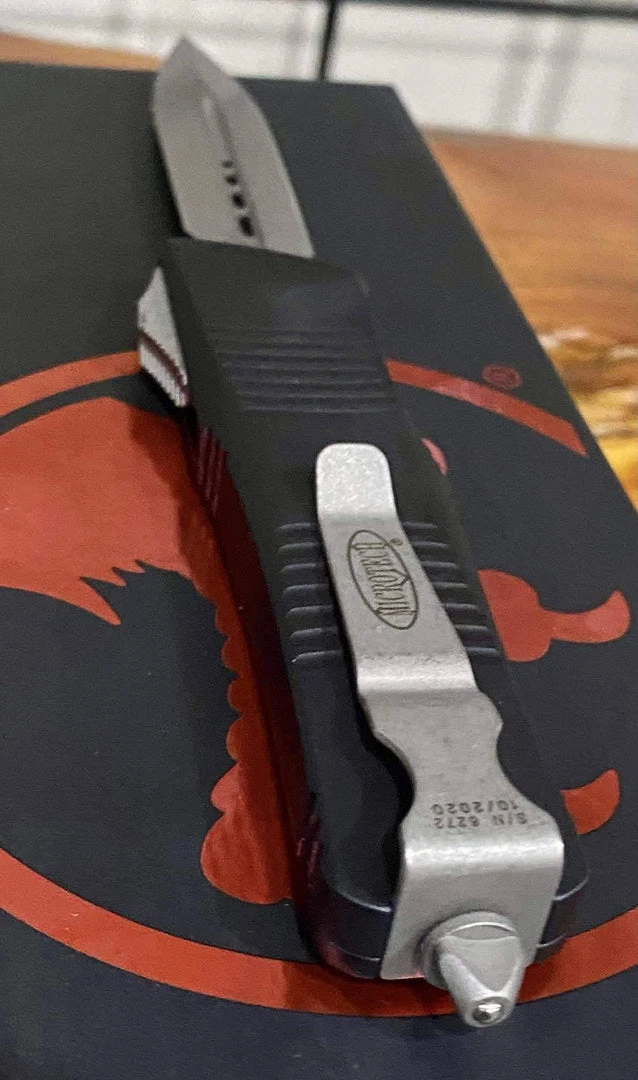 Budget ๐ Microtech Troodon D/E OTF Automatic Knife (3" Apocalyptic) 138-10AP โญ 6 Microtech Troodon D/E OTF Automatic Knife (3" Apocalyptic) 138-10AP