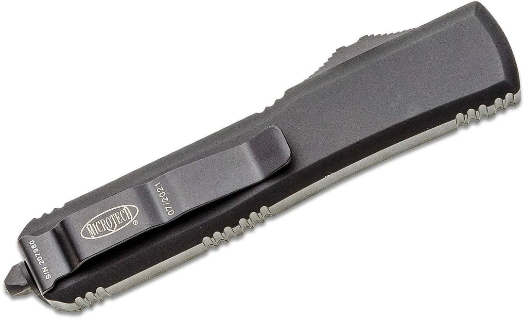 Brand new ๐ All Knife Brands Microtech Ultratech 121-1T S/E Black Auto OTF Knife ๐ 6 All Knife Brands Microtech Ultratech 121-1T S/E Black Auto OTF Knife