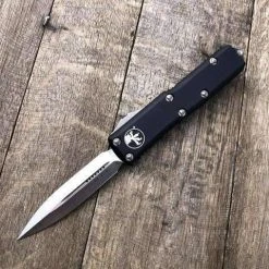 Wholesale 😉 Microtech UTX-85 232-10 D/E OTF Auto Knife (3.125" Stonewash) 🎉 16 Microtech UTX-85 232-10 D/E OTF Auto Knife (3.125