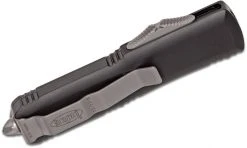 Discount 🛒 All Knife Brands Microtech UTX-85 233-10 Auto OTF 3" Stonewashed Tanto Plain Blade, Black Handles ⭐ 8 All Knife Brands Microtech UTX-85 233-10 Auto OTF 3