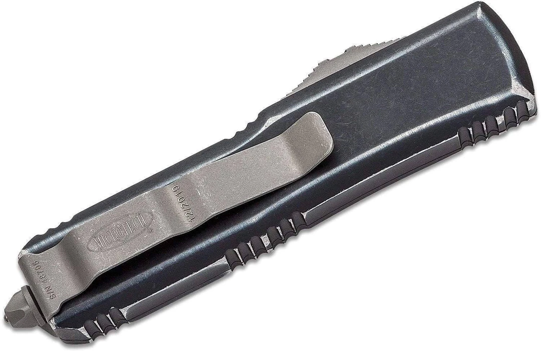 Buy 😉 Microtech UTX-85 AUTO OTF Knife 3" Apocalyptic D/E Black Distressed 232-10DBK 🛒 5 Microtech UTX-85 AUTO OTF Knife 3" Apocalyptic D/E Black Distressed 232-10DBK