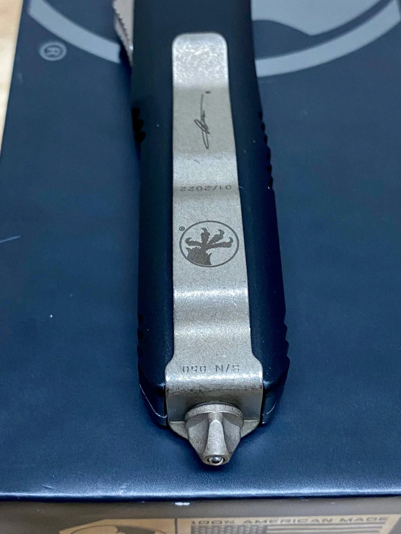 Budget ๐ Microtech UTX-85 D/E SS Carbon Fiber Top Bronze Apocalyptic 232-13APCFS ๐ 6 Microtech UTX-85 D/E SS Carbon Fiber Top Bronze Apocalyptic 232-13APCFS