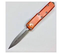 All Knife Brands Microtech UTX-85 D/E STONEWASH STANDARD 232-10DOR