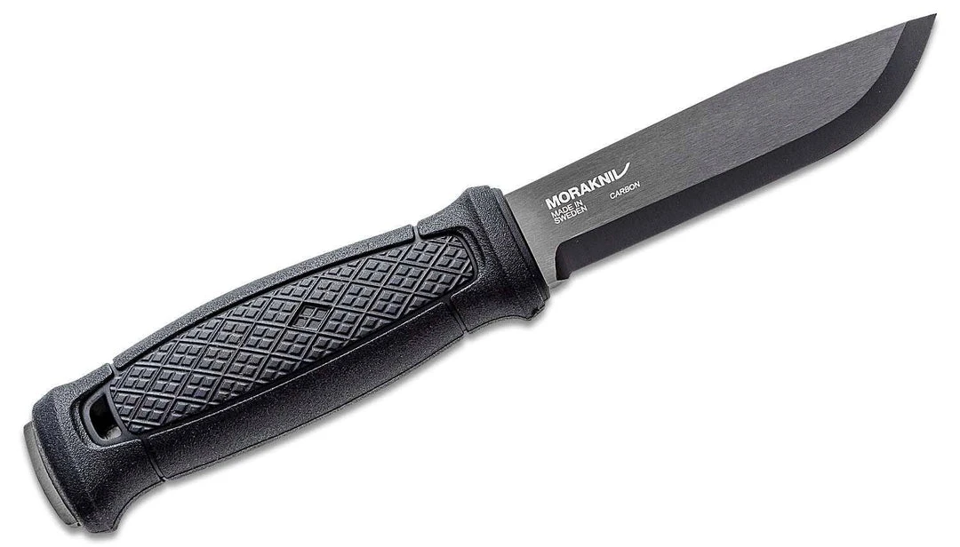 Discount π MORAKNIV Mora Garberg M-13716 Fixed 4.3" Black Carbon Steel (Sweden) π 4 MORAKNIV Mora Garberg M-13716 Fixed 4.3" Black Carbon Steel (Sweden)