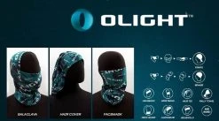 Flashlights & Lighting Olight Bandana Multipurpose Headwear 100% Microfiber