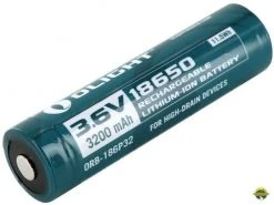 Olight Protected 3200mAh 3.6 Volt 18650 Battery Flashlights & Lighting