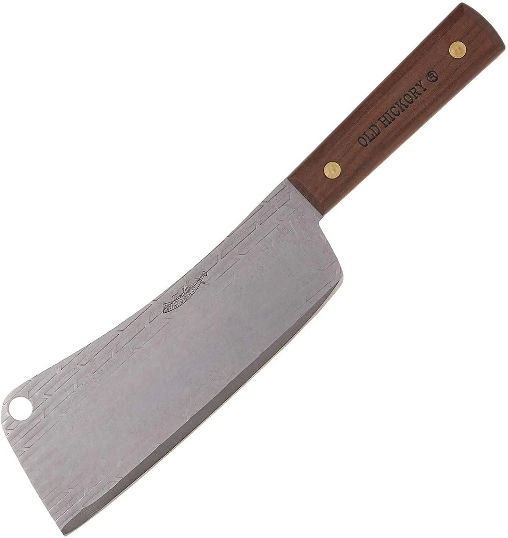 Best Sale 😍 Ontario Old Hickory 76-7 USA Cleaver (O7060) 🥰 3 Ontario Old Hickory 76-7 USA Cleaver (O7060)