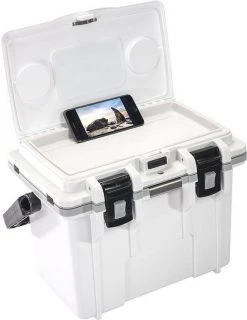 Pelican Elite 14 Quart Personal Cooler & Dry Box Hard & Soft Coolers