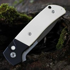 Coupon π₯° PROTECH KNIVES Pro-Tech BT2751 Terzuola ATCF Auto "Tuxedo" Blk Alum / Ivory Micarta (3.5" SW Magnacut) All Knife Brands π 8 PROTECH KNIVES Pro-Tech BT2751 Terzuola ATCF Auto