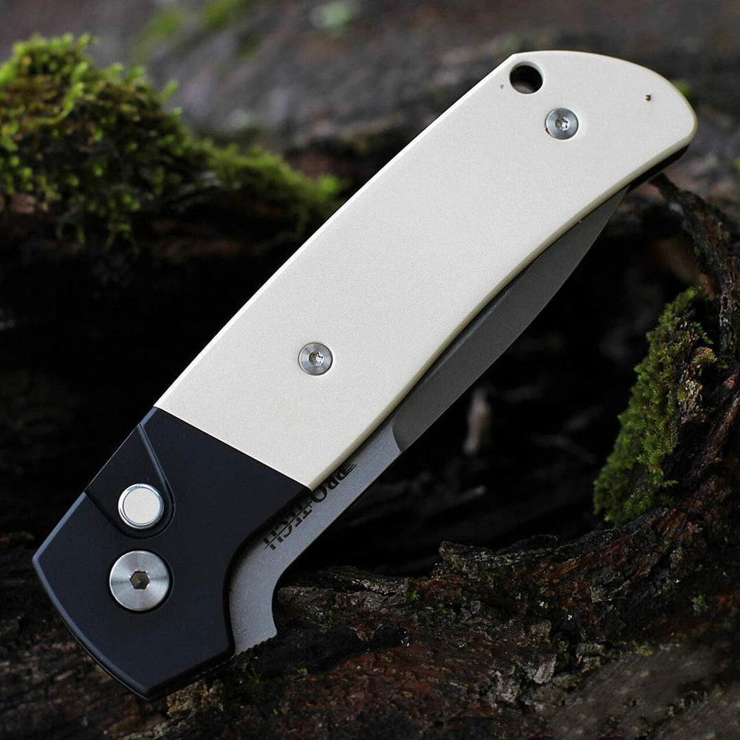 Coupon π₯° PROTECH KNIVES Pro-Tech BT2751 Terzuola ATCF Auto "Tuxedo" Blk Alum / Ivory Micarta (3.5" SW Magnacut) All Knife Brands π 5 PROTECH KNIVES Pro-Tech BT2751 Terzuola ATCF Auto "Tuxedo" Blk Alum / Ivory Micarta (3.5" SW Magnacut) All Knife Brands