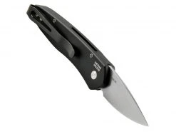 PROTECH KNIVES Pro-Tech Half Breed Auto 3605 Black Handle Stonewash BLade All Knife Brands