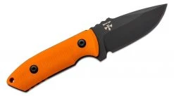 PROTECH KNIVES Pro-Tech LG511-ORANGE Les George SBR Fixed Blade Knife 2.875" S35VN Black DLC All Knife Brands