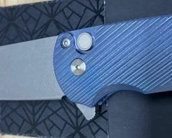 Deals β¨ PROTECH KNIVES Pro-Tech Malibu 5241 Blue Titanium Custom Reverse Tanto Flipper π― 14 PROTECH KNIVES Pro-Tech Malibu 5241 Blue Titanium Custom Reverse Tanto Flipper