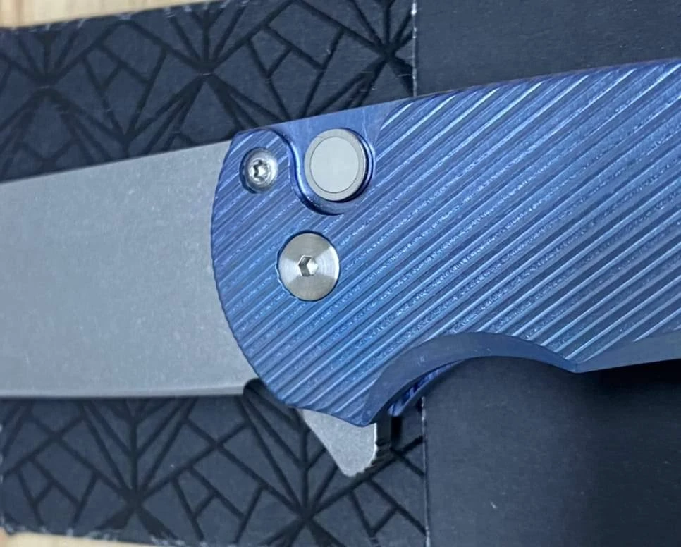 Deals β¨ PROTECH KNIVES Pro-Tech Malibu 5241 Blue Titanium Custom Reverse Tanto Flipper π― 7 PROTECH KNIVES Pro-Tech Malibu 5241 Blue Titanium Custom Reverse Tanto Flipper