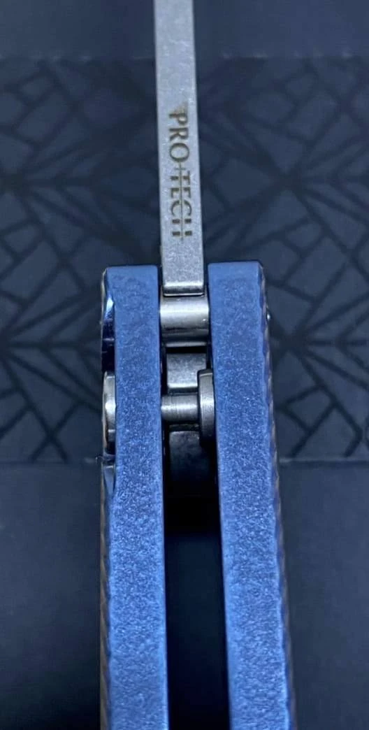 Deals β¨ PROTECH KNIVES Pro-Tech Malibu 5241 Blue Titanium Custom Reverse Tanto Flipper π― 8 PROTECH KNIVES Pro-Tech Malibu 5241 Blue Titanium Custom Reverse Tanto Flipper