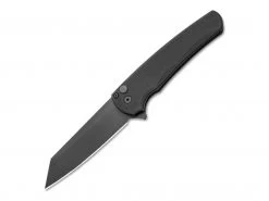 PROTECH KNIVES Pro-Tech Malibu Reverse Tanto Flipper Knife (3.3" DLC ) All Knife Brands