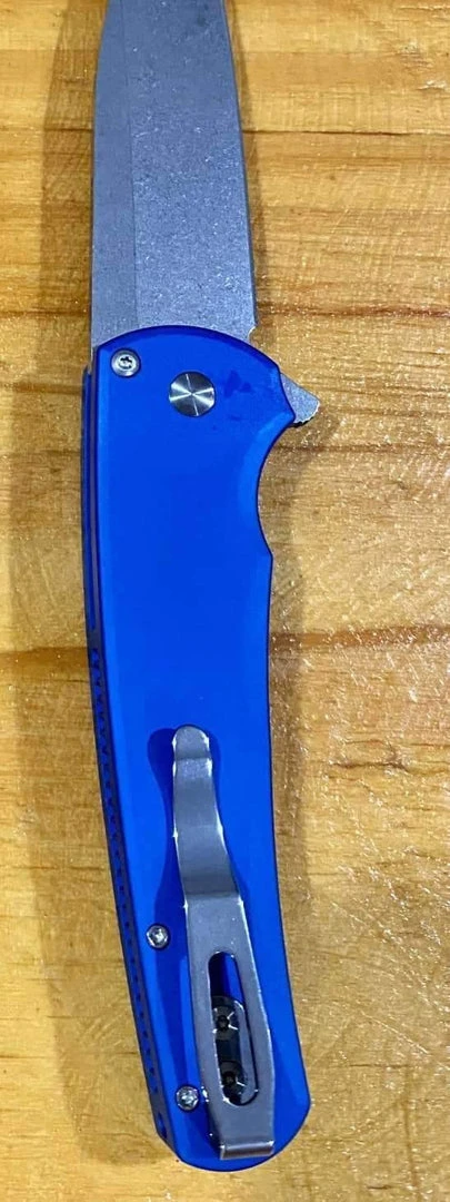 Discount π PROTECH KNIVES Pro-Tech Malibu Wharncliffe Plunge Lock Flipper Knife Blue (3.3" Stonewash) β€οΈ 7 PROTECH KNIVES Pro-Tech Malibu Wharncliffe Plunge Lock Flipper Knife Blue (3.3" Stonewash)