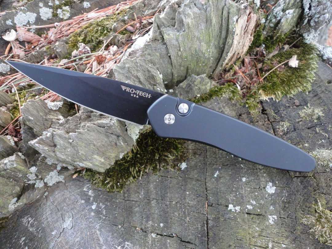 Brand new π PROTECH KNIVES Pro-Tech Newport Auto Knife Black (3") 3407 π 7 PROTECH KNIVES Pro-Tech Newport Auto Knife Black (3") 3407