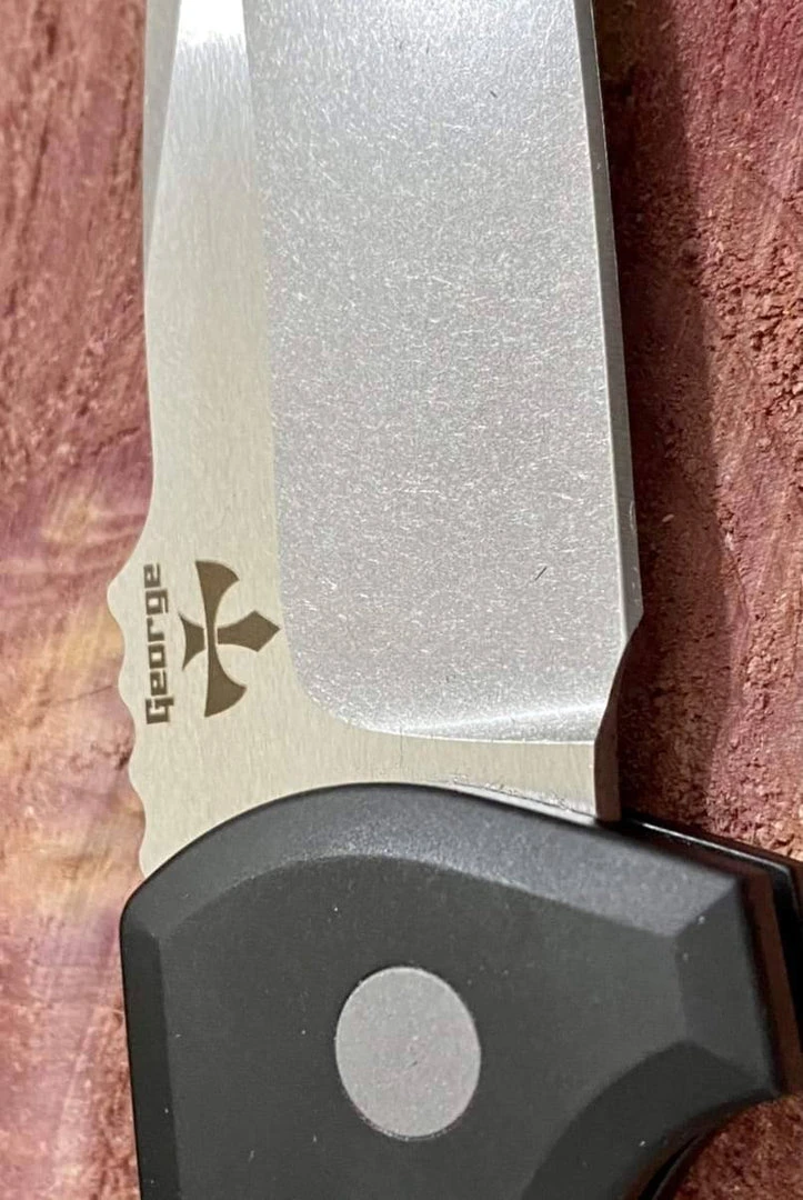 Outlet 𧨠PROTECH KNIVES Pro-Tech Rockeye Auto Black Handle, Stonewash S35VN Blade LG301 π 5 PROTECH KNIVES Pro-Tech Rockeye Auto Black Handle, Stonewash S35VN Blade LG301