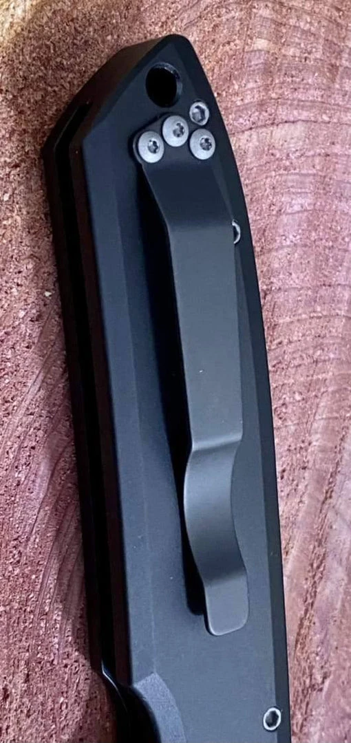 Outlet 𧨠PROTECH KNIVES Pro-Tech Rockeye Auto Black Handle, Stonewash S35VN Blade LG301 π 7 PROTECH KNIVES Pro-Tech Rockeye Auto Black Handle, Stonewash S35VN Blade LG301