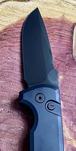 PROTECH KNIVES Pro-Tech Rockeye Operator Knife S35VN Tritium Button LG303-Operator All Knife Brands