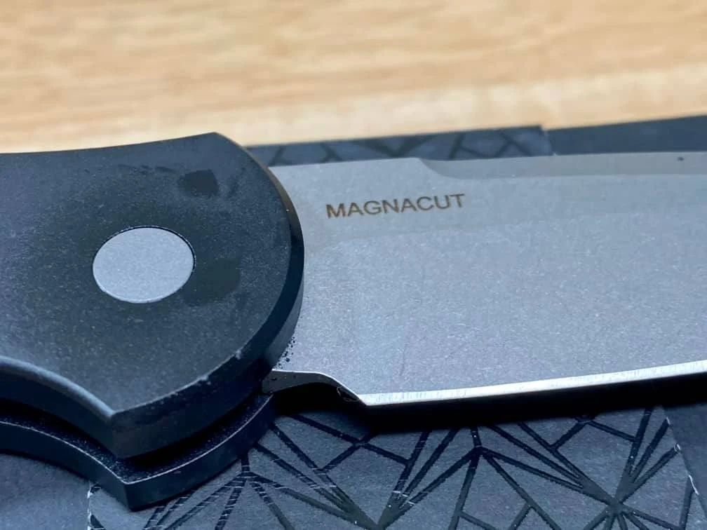 Outlet π PROTECH KNIVES Pro-Tech TR-3 MC1 Magnacut Knife Fish Scale Black π 5 PROTECH KNIVES Pro-Tech TR-3 MC1 Magnacut Knife Fish Scale Black