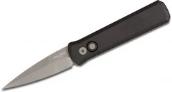 PROTECH KNIVES Protech Godson Automatic Knife Black (3.15") 720 All Knife Brands