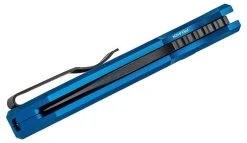 Brand new π€© Protech Knives Les George SBR Black DLC Blue Handle Knife LG403-BLUE π 9 Protech Knives Les George SBR Black DLC Blue Handle Knife LG403-BLUE