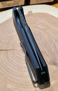 All Knife Brands Protech Knives Les George SBR Black DLC LG403