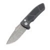 PROTECH KNIVES All Knife Brands Protech Les George SBR Acid Washed Knife Textured Black (2.6")