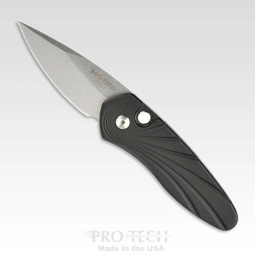 Cheap 🔥 PROTECH KNIVES ProTech Sprint Black Auto Knife 3D Wave (1.95" Stonewash) 2936 All Knife Brands 👏 6 PROTECH KNIVES ProTech Sprint Black Auto Knife 3D Wave (1.95" Stonewash) 2936 All Knife Brands
