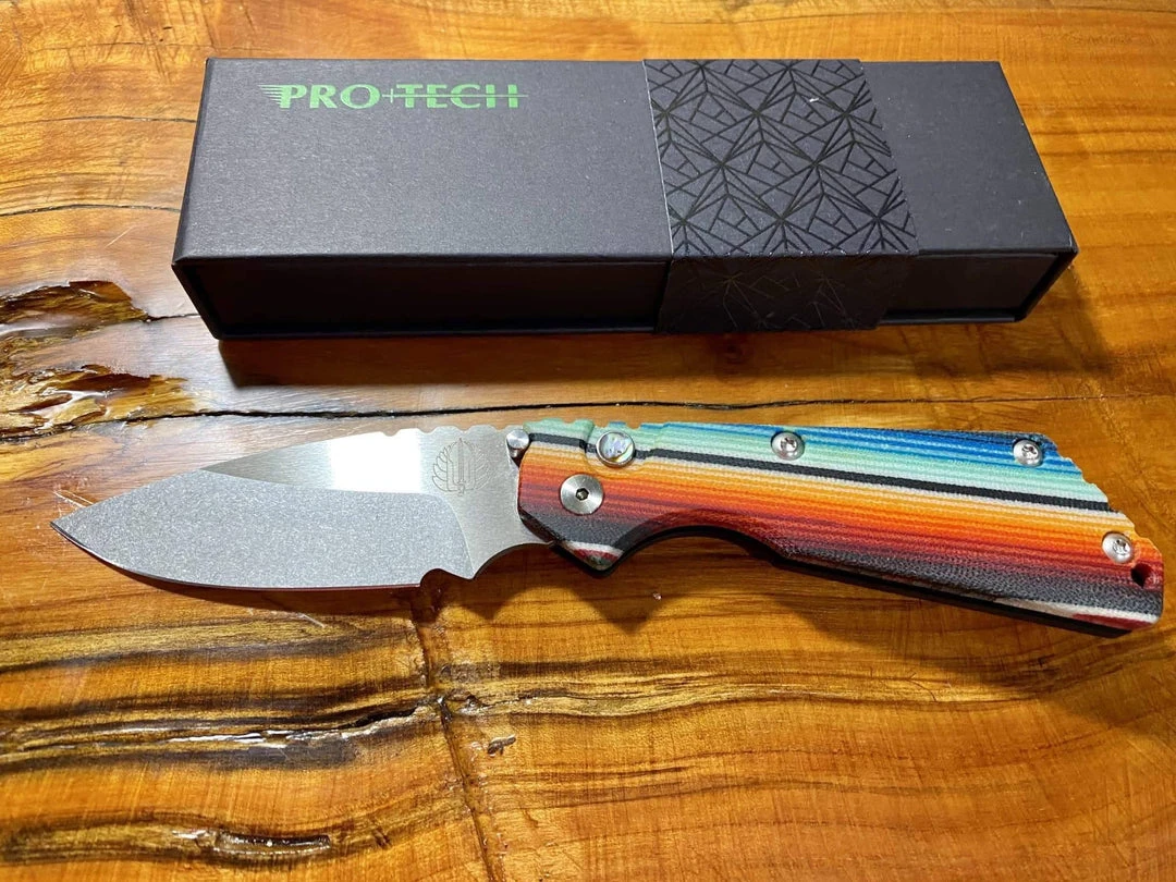 Best Pirce π PROTECH KNIVES Protech Strider Custom SnG Auto Micarta Handle (Rare) π 4 PROTECH KNIVES Protech Strider Custom SnG Auto Micarta Handle (Rare)