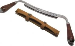 FLEXCUT Ramelson 10" Draw Knife W/ Leather Sheath Flexcut Knives